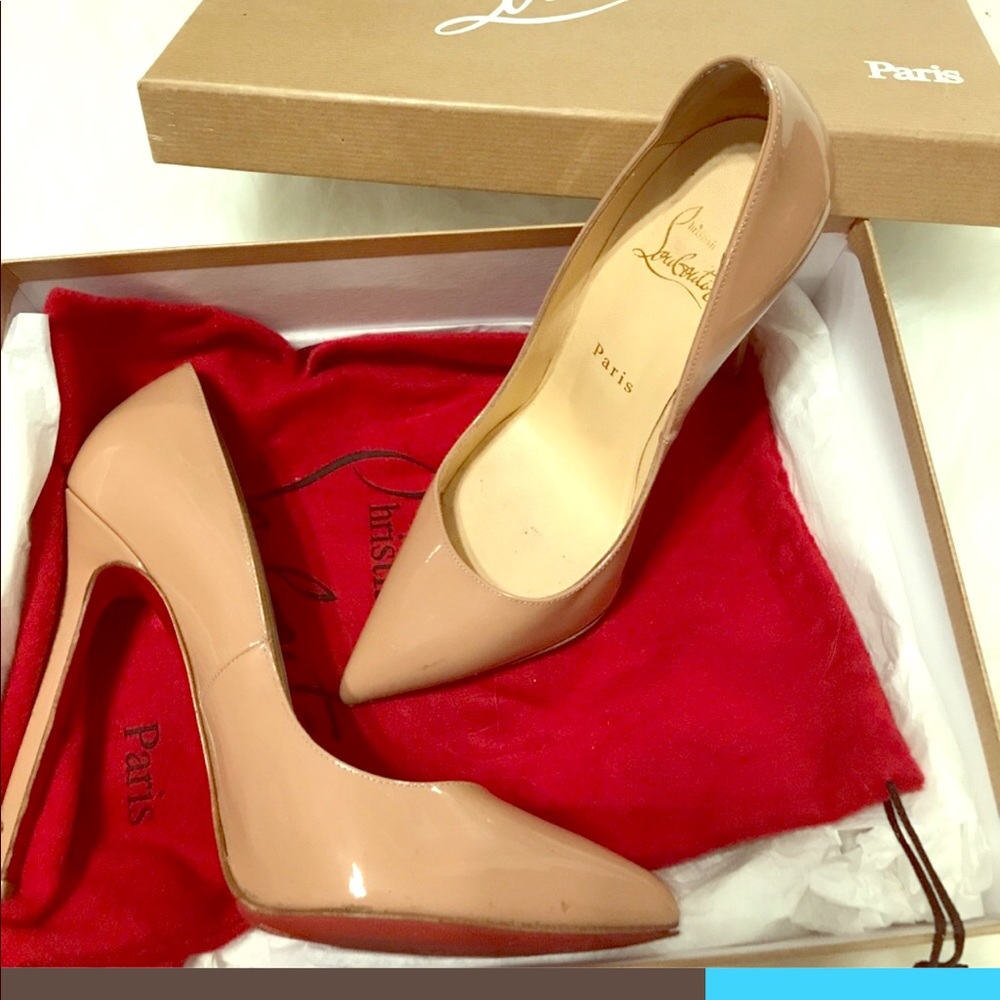 Christian louboutin nude